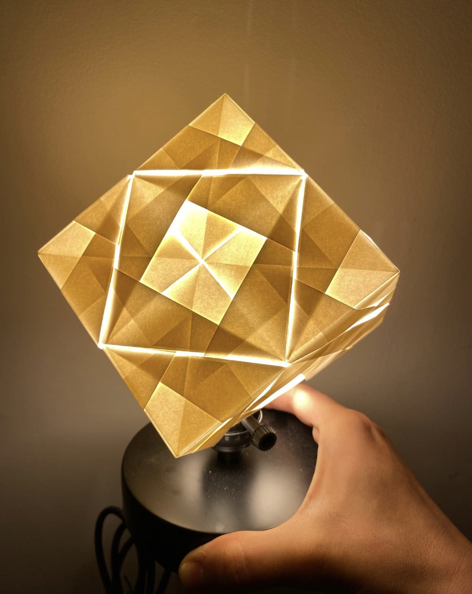 Geometric Cube Lamp
